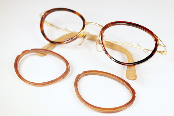 K18　べっ甲セル輪　アセテートで復刻再生