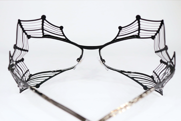 蜘蛛の巣めがね？