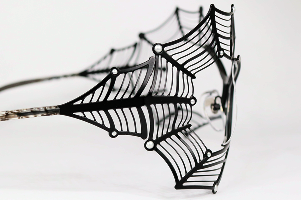 蜘蛛の巣めがね？