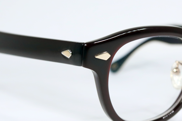 MOSCOT　右テンプル欠損　色合わせ　部分復刻再生