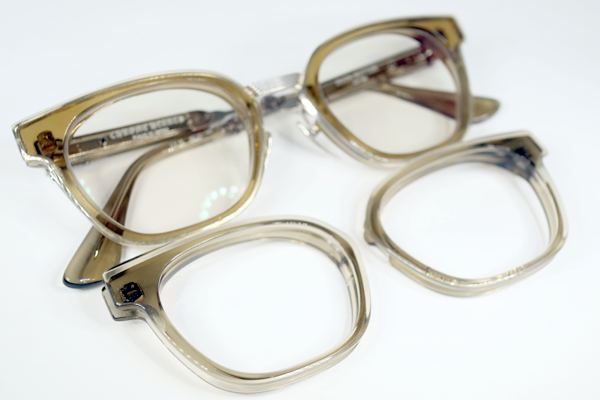 クロムハーツ　左セル輪亀裂　類似生地作製　復刻再生