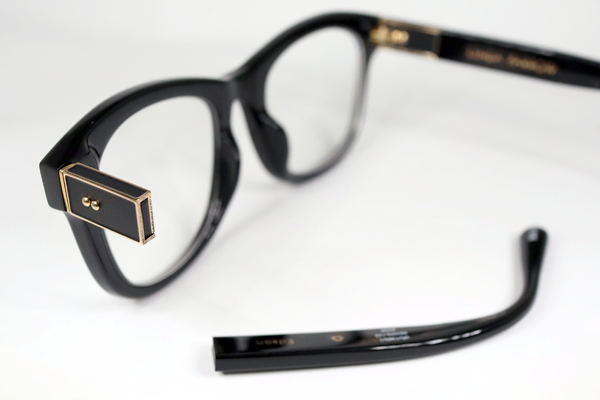 LINDA FARROW 　左テンプル折れ　修復再生