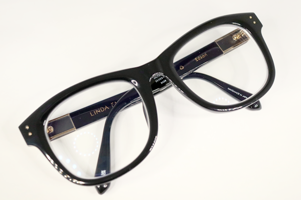 LINDA FARROW 　左テンプル折れ　修復再生