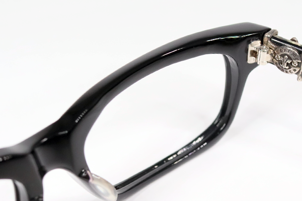 クロムハーツ　右リム上下割れ　欠損　修復再生